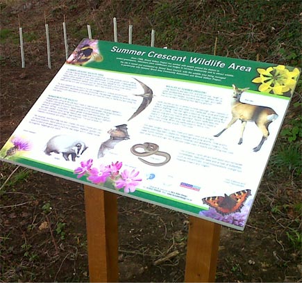 Information panels for public areas
